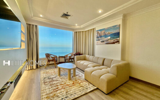 Two bedroom Seaview furnished apartment for rent in Fintas