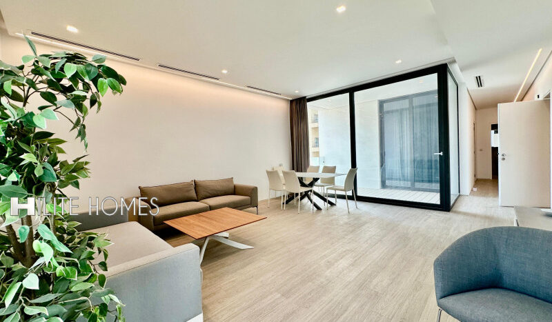 Fantastic 2BR unfurnished apartment with balcony for rent in salmiya